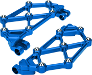 Arlen Ness Mini Diamond Floorboards - Blue