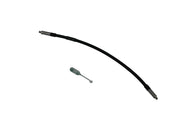 Trw Varioflex Steel Braided Brake Line - 37.75" Black