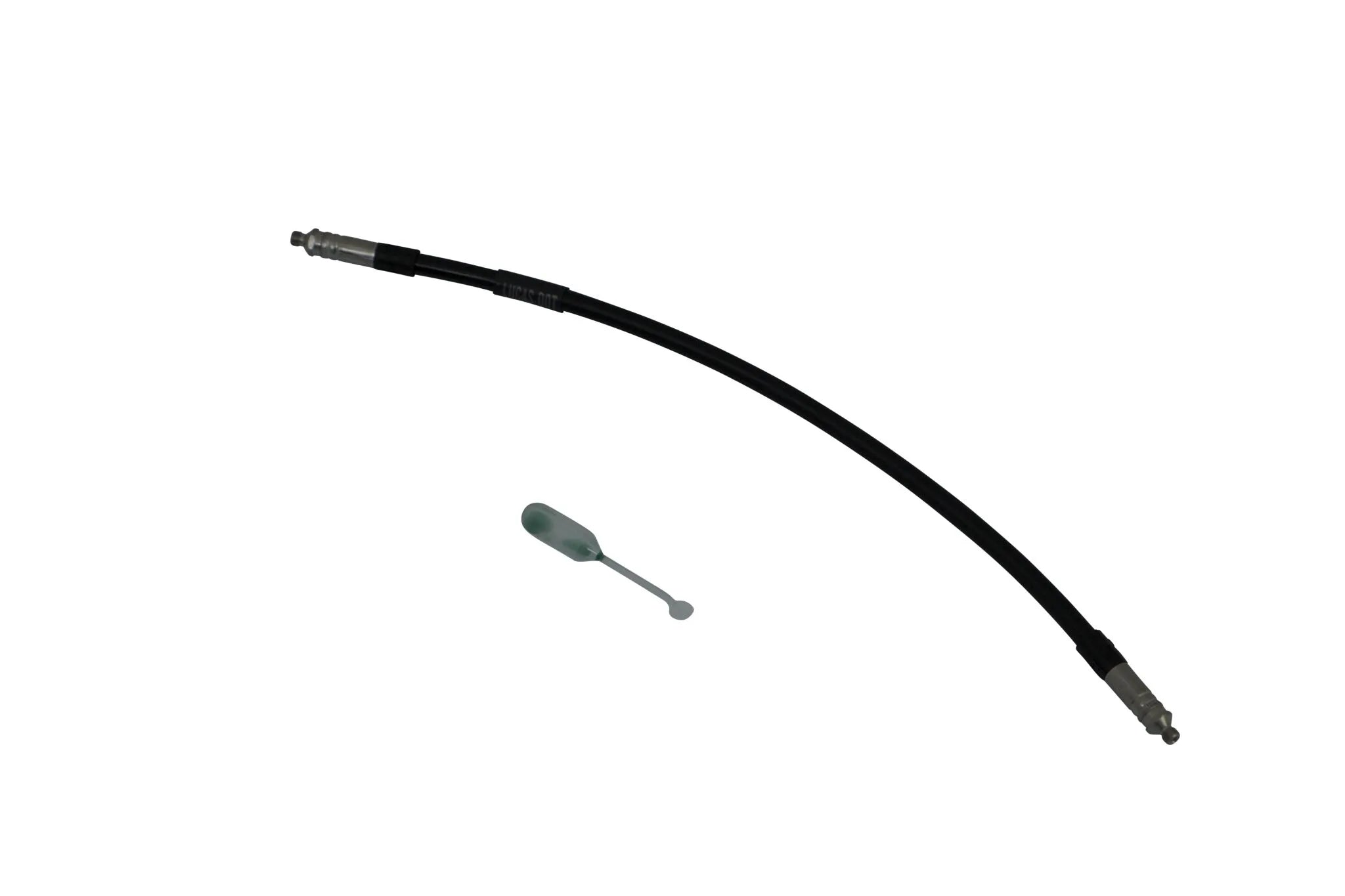 Trw Varioflex Steel Braided Brake Line - 22.4" Black