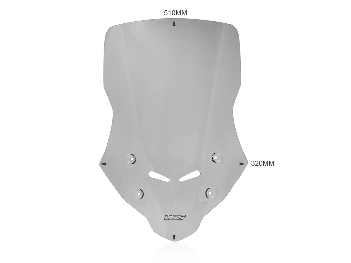 WRS Caponord Windscreen Smoke for Hornet 750