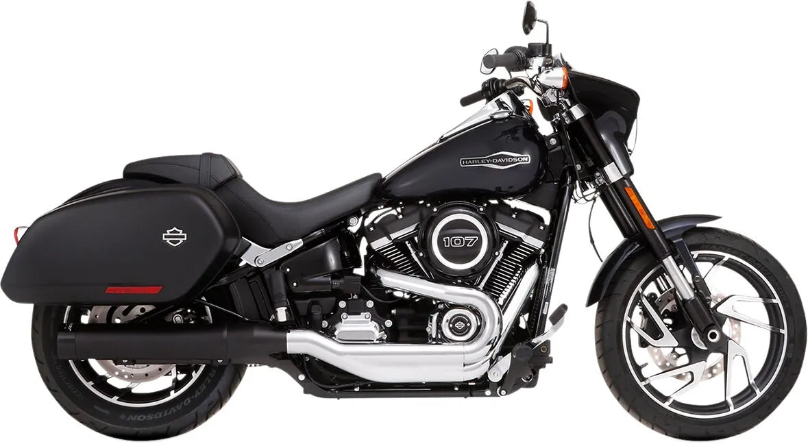 Rinehart Racing 4" Slip-on Lyddæmper Til Softail Sport Glide