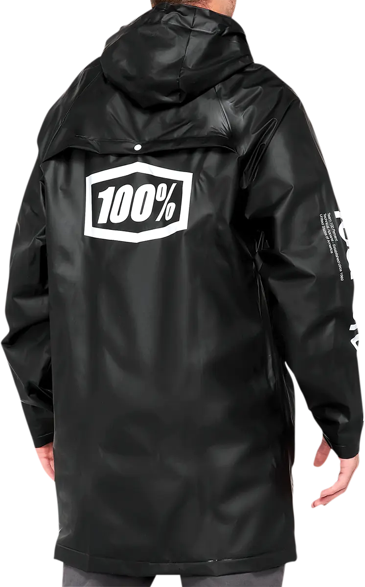 100% Torrent Raincoat Black