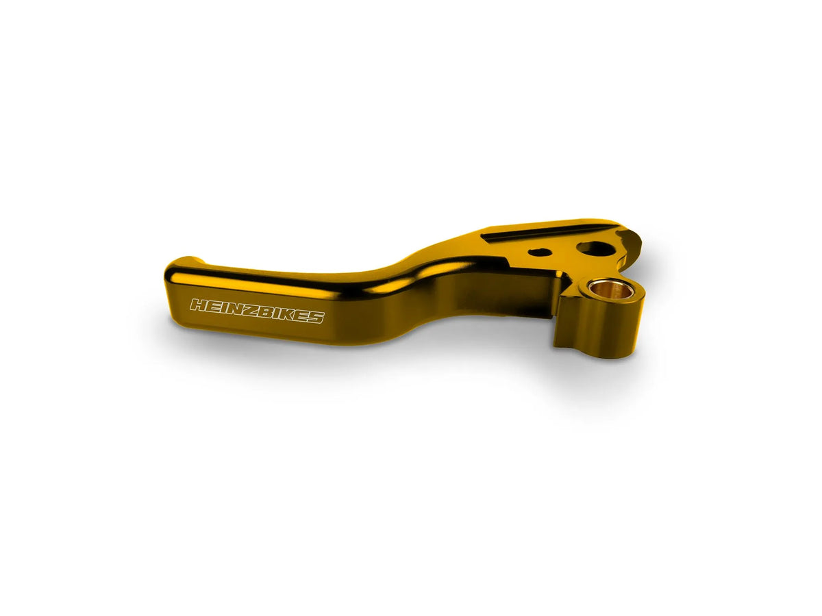 Heinz Bikes Performance Aluminium Lever Set - Gold - HBBCL-M8-G