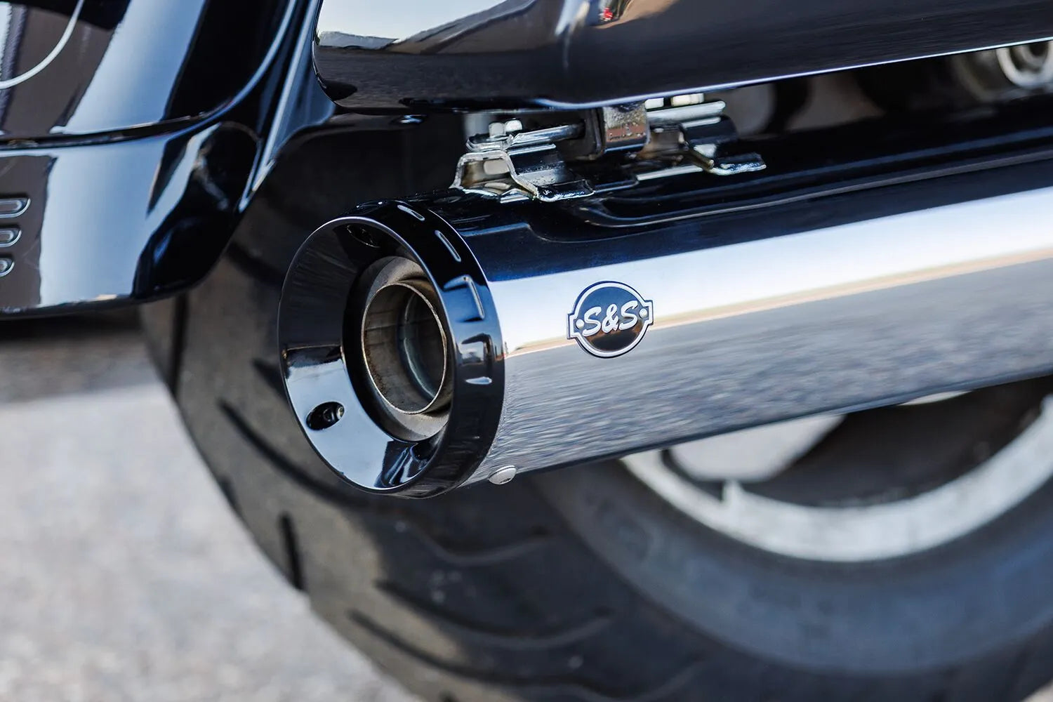 S&S Cycle GNX Slip-on Lyddæmpere til Harley Davidson