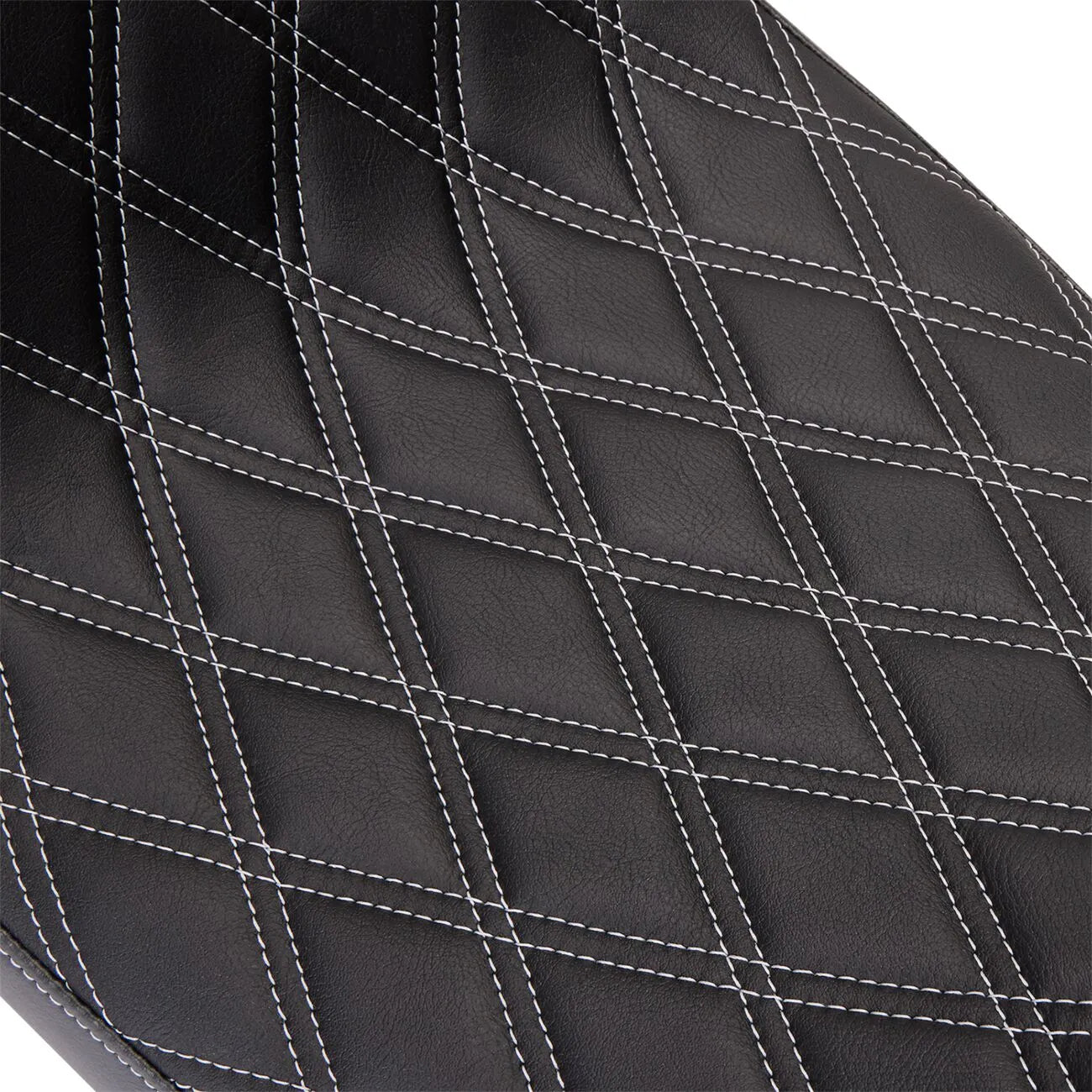 Drag Specialties Performance Predator 2-up Seat - For Harley Davidson