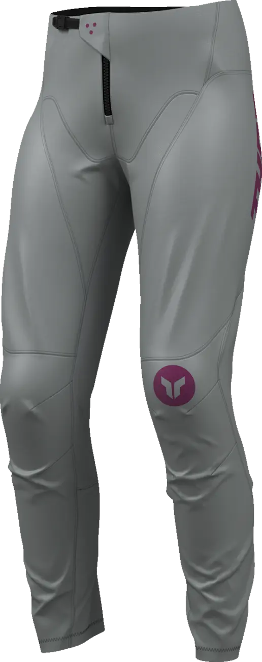 Thor Women's Ridemode Menace Racewear Pants - Gray/Purple