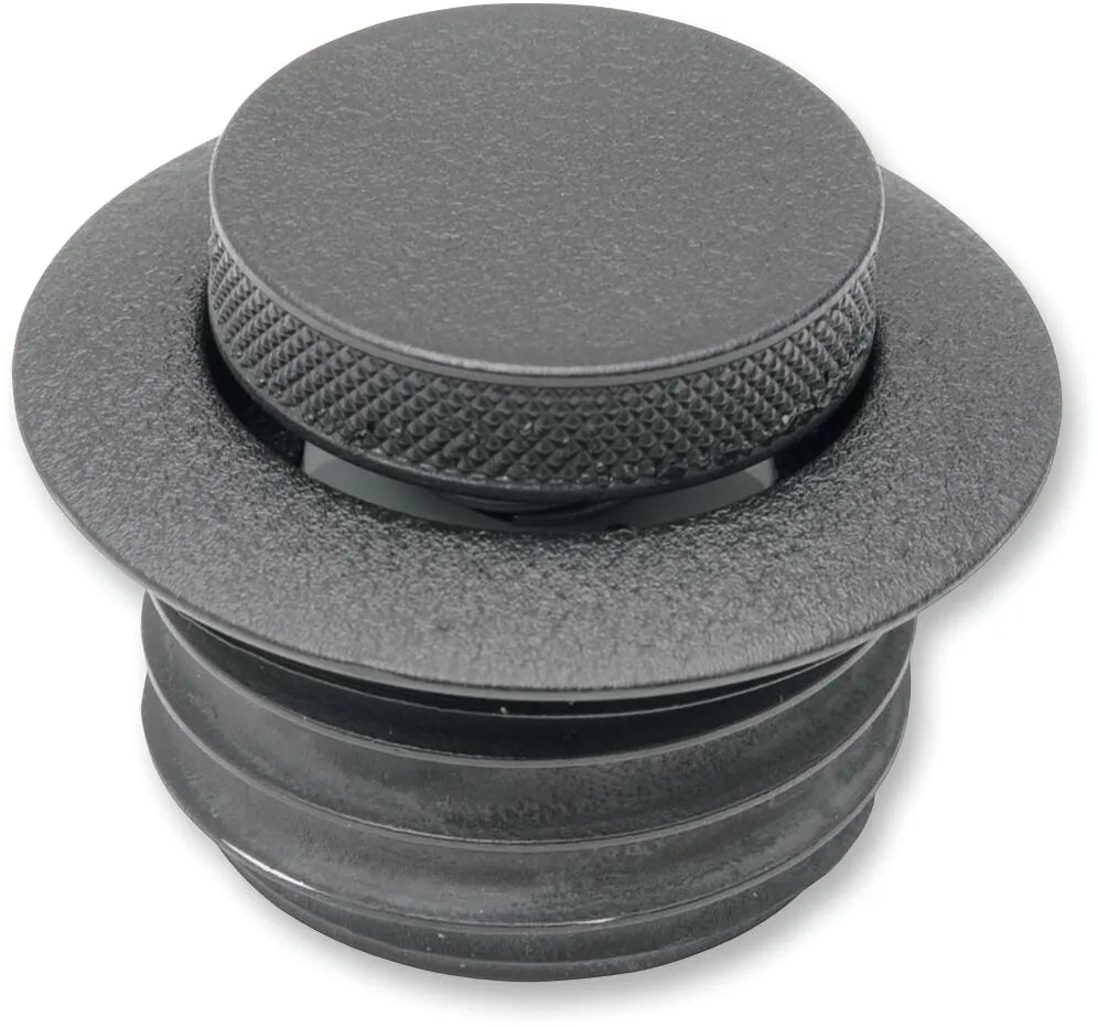 Drag Specialties Pop-up Gas Cap - Black Wrinkle