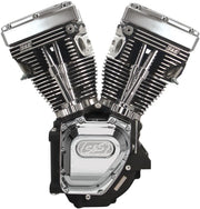 S&s Cycle T124 High Compression Long Block Engine