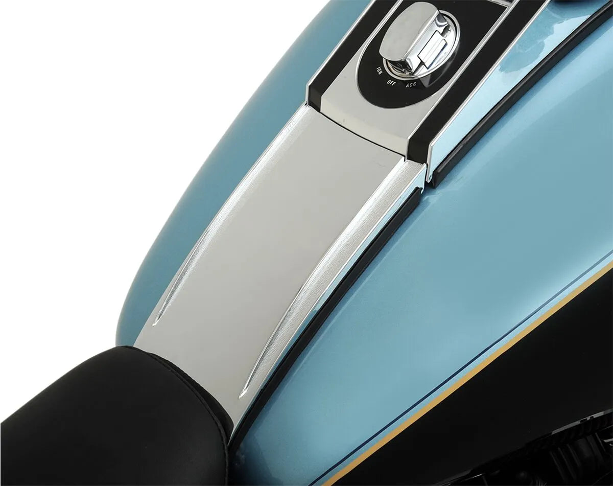 Drag Specialties Lower Dash Panel Chrome for Harley Softail 00-17