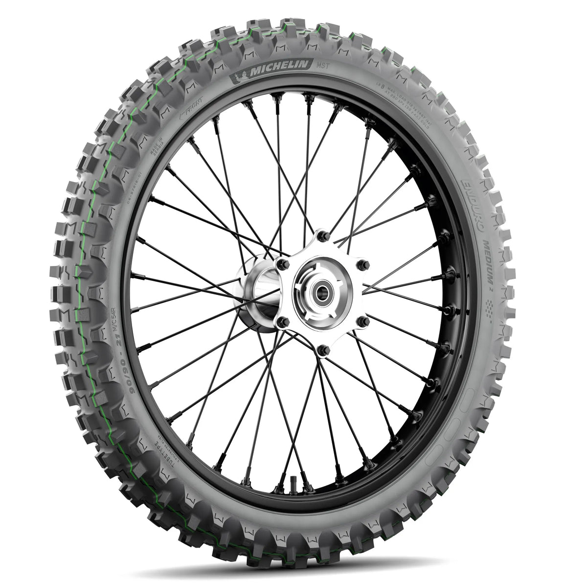 Michelin Enduro Medium 2 Front Tire - 90/100-21 57R - TT