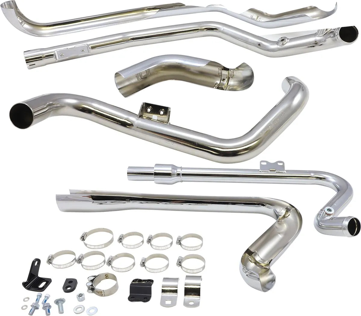 Cobra True Dual Headpipes til M8 Baggers - Optimer din udstødning