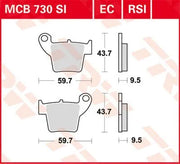 Trw Si Series Sintered Off-road Brake Pads - Front & Rear