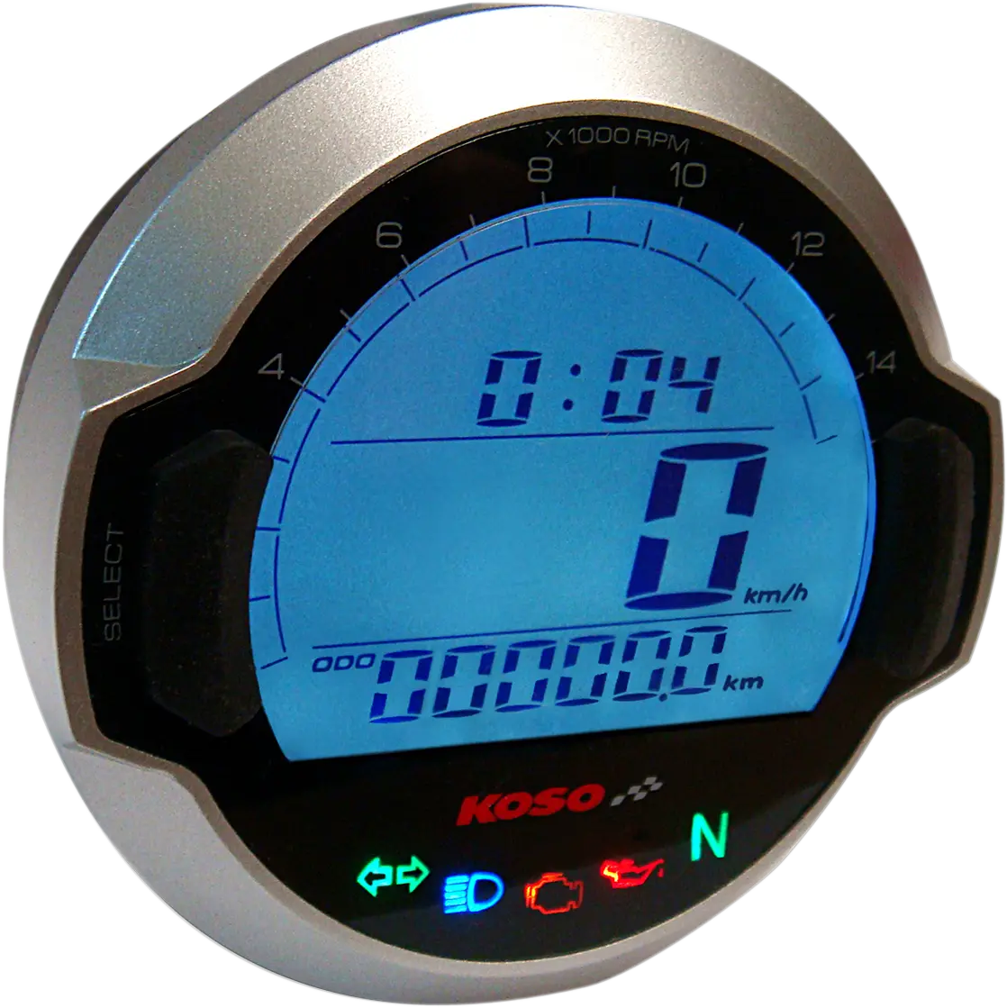 Koso North America D64 Gp Style Speedometer