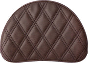 Saddlemen Sissy Bar Pad - Brown Lattice Stitched