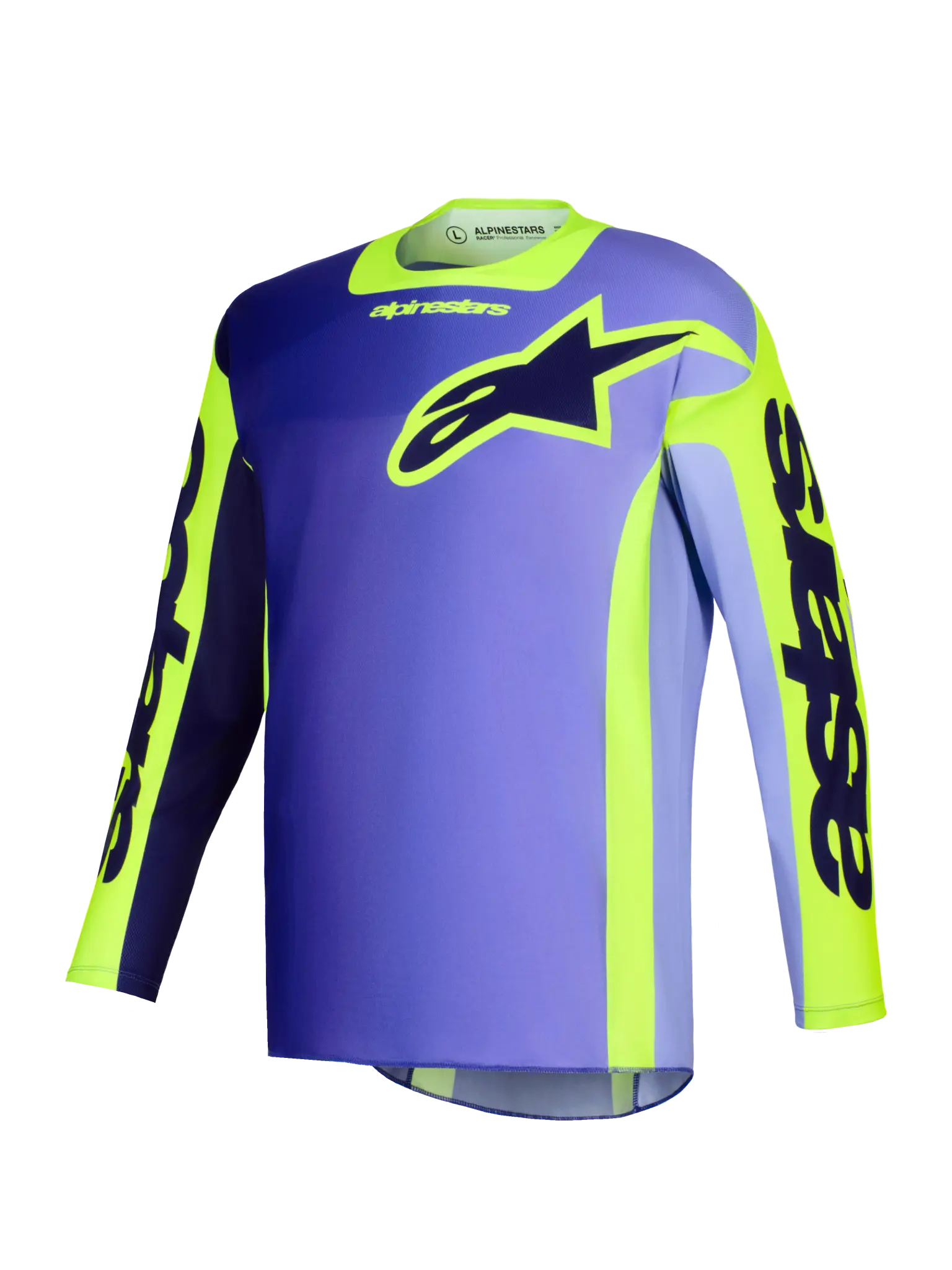 Alpinestars Racer Portl Jersey - Purple/Yellow