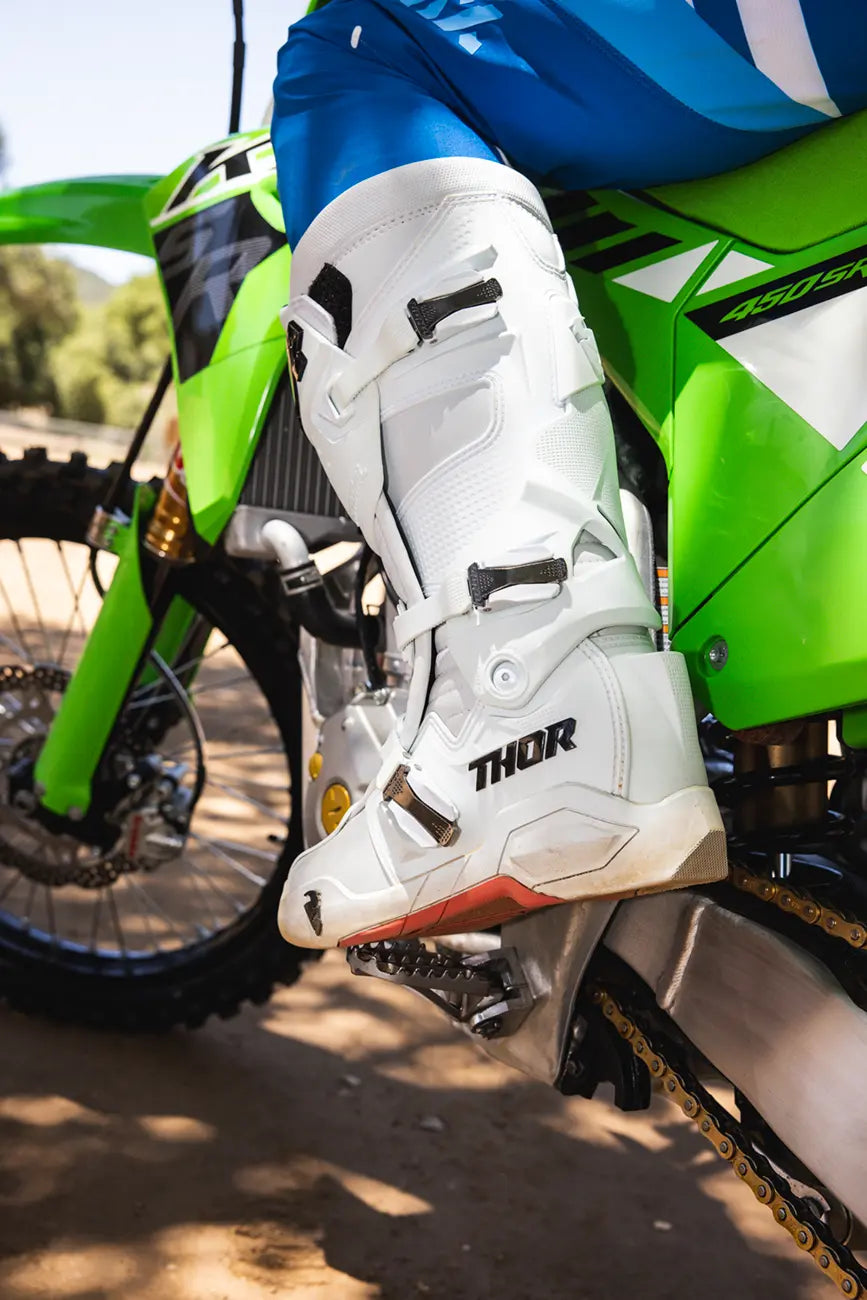 Thor Radial Mx Boots Frost White Mens