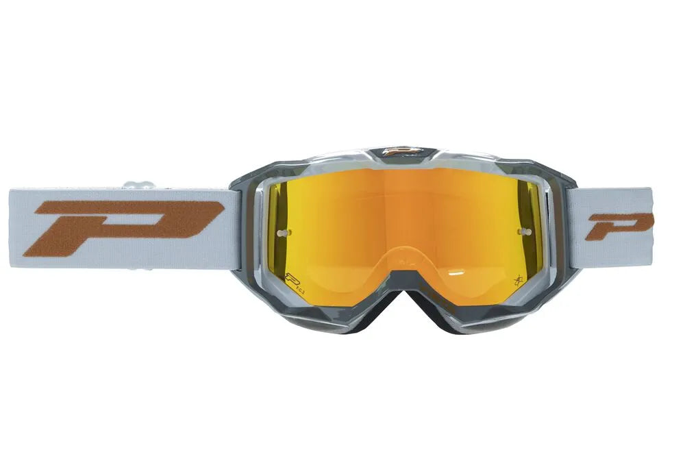 Pro Grip Vista Goggles Dark Grey-Grey/Orange Mirror