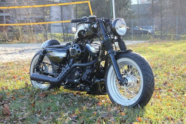 Cult Werk Fork Covers For Motorcycle Forks - Gloss Black
