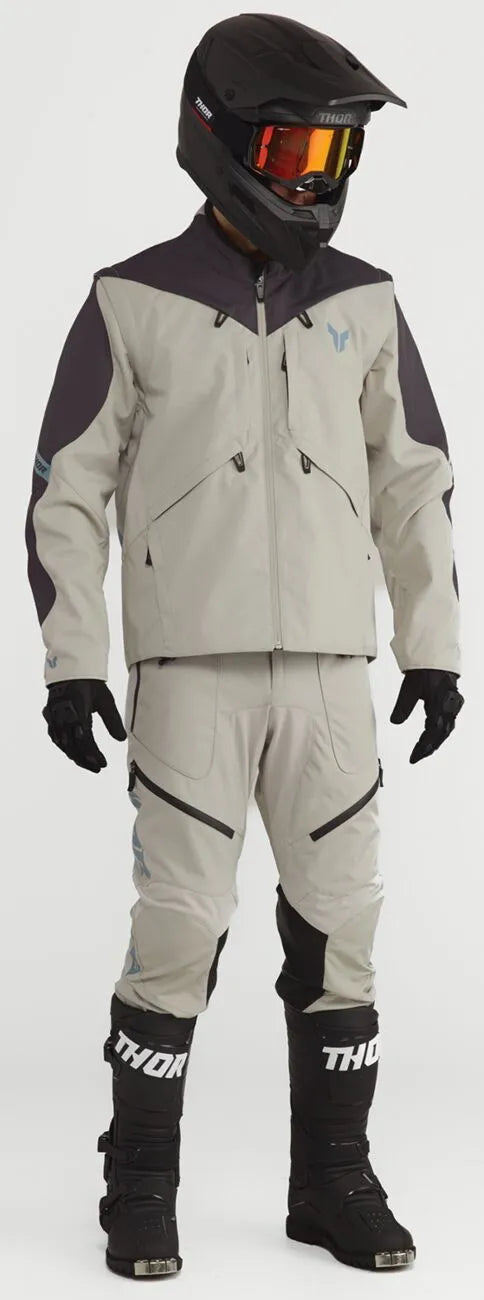 Thor Terrain In-the-boot Dual Sport Pants - Black/Sand