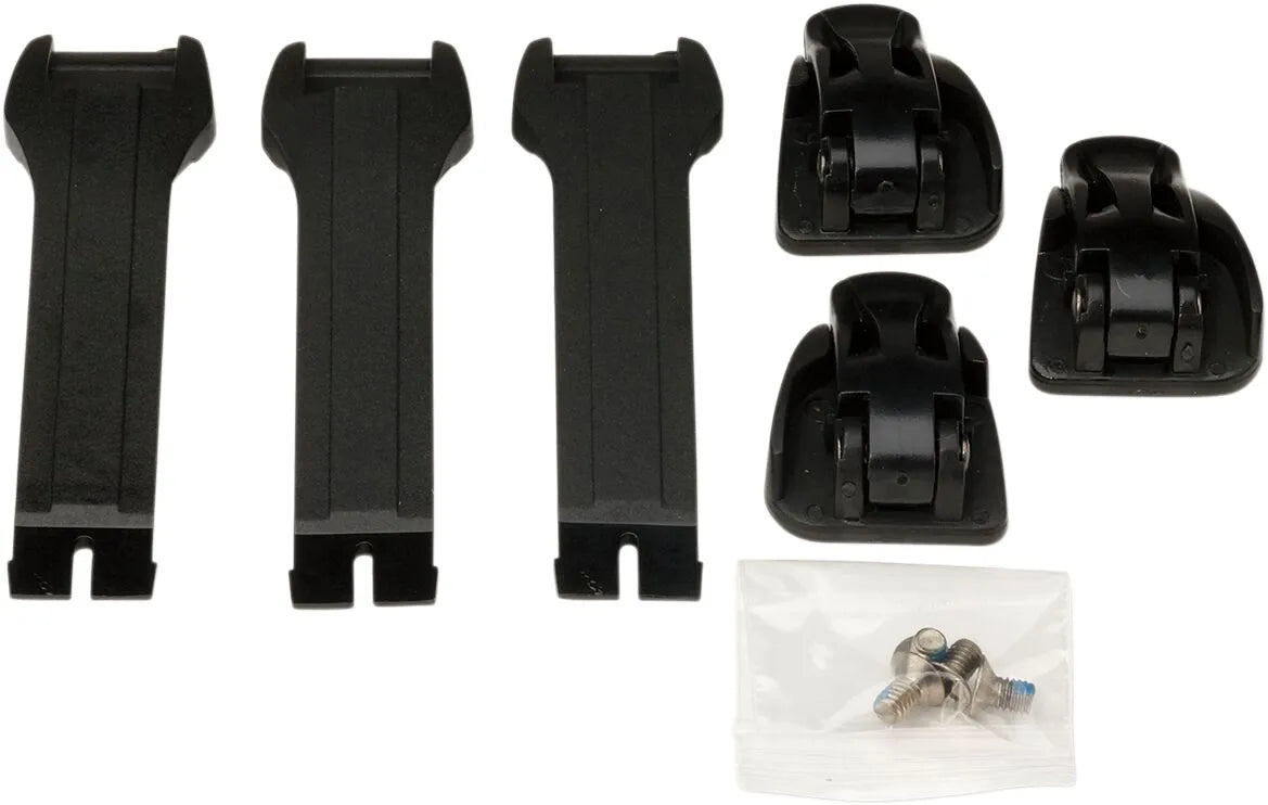 Moose Offroad Soft-Goods M1.3 Youth Short Strap Buckle Kit Black