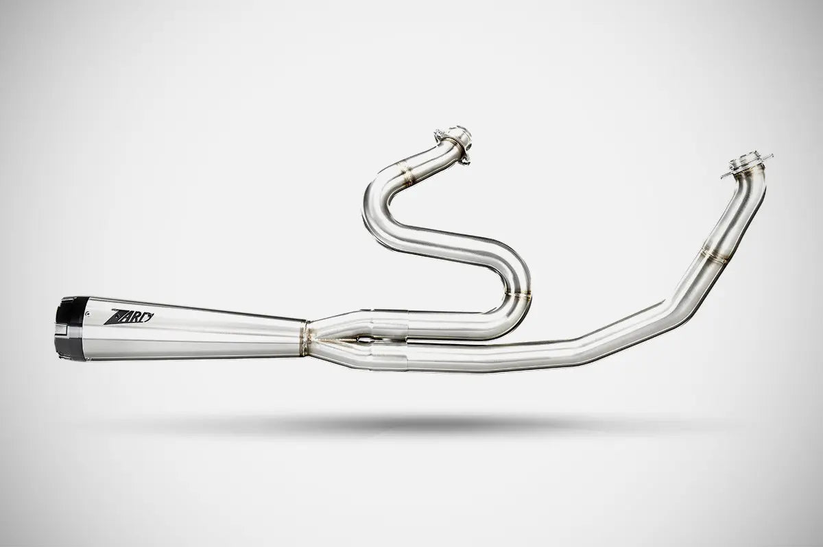 Zard 2:1 Full Exhaust System For H-d Softails (Polished)