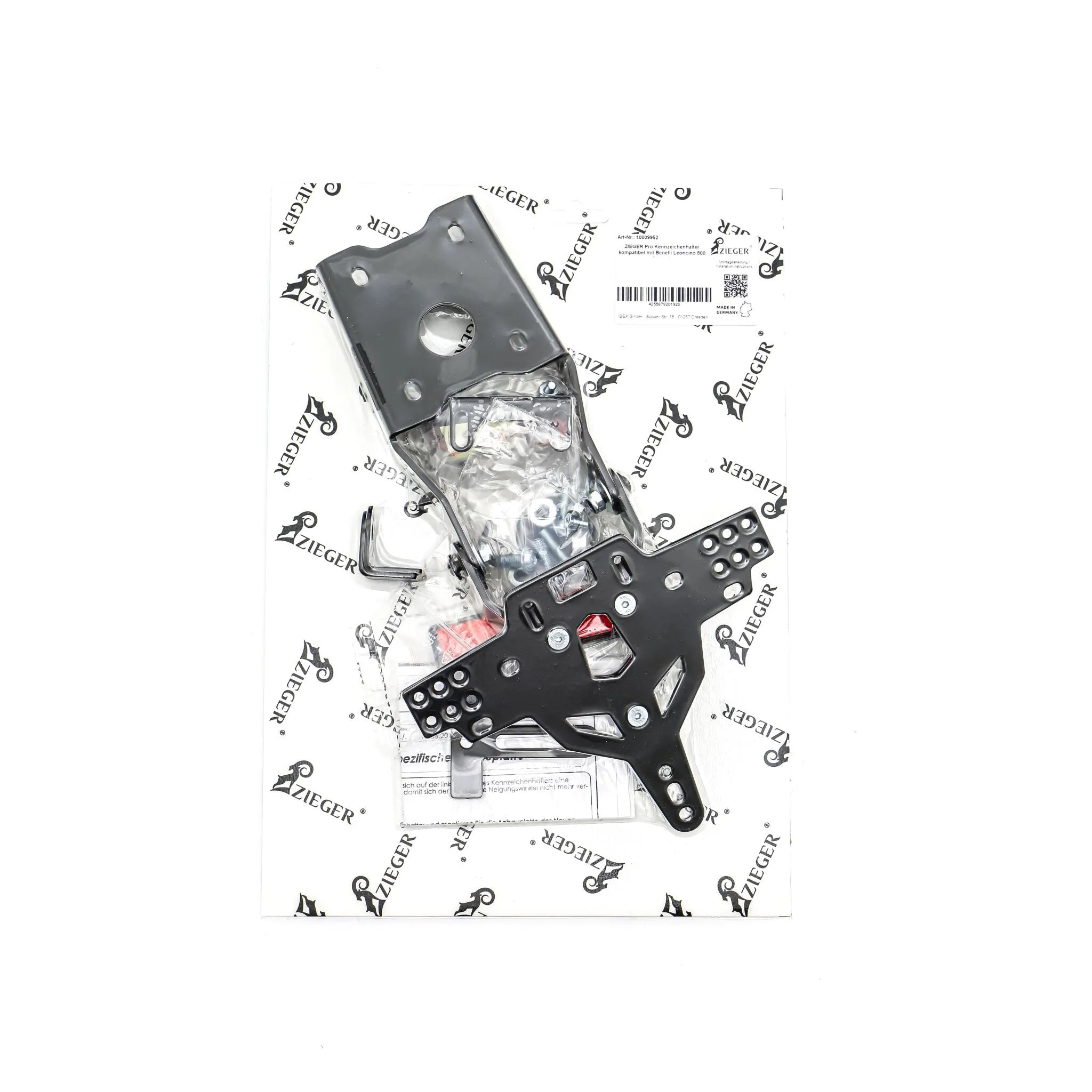 Zieger Pro License Plate Holder Type C