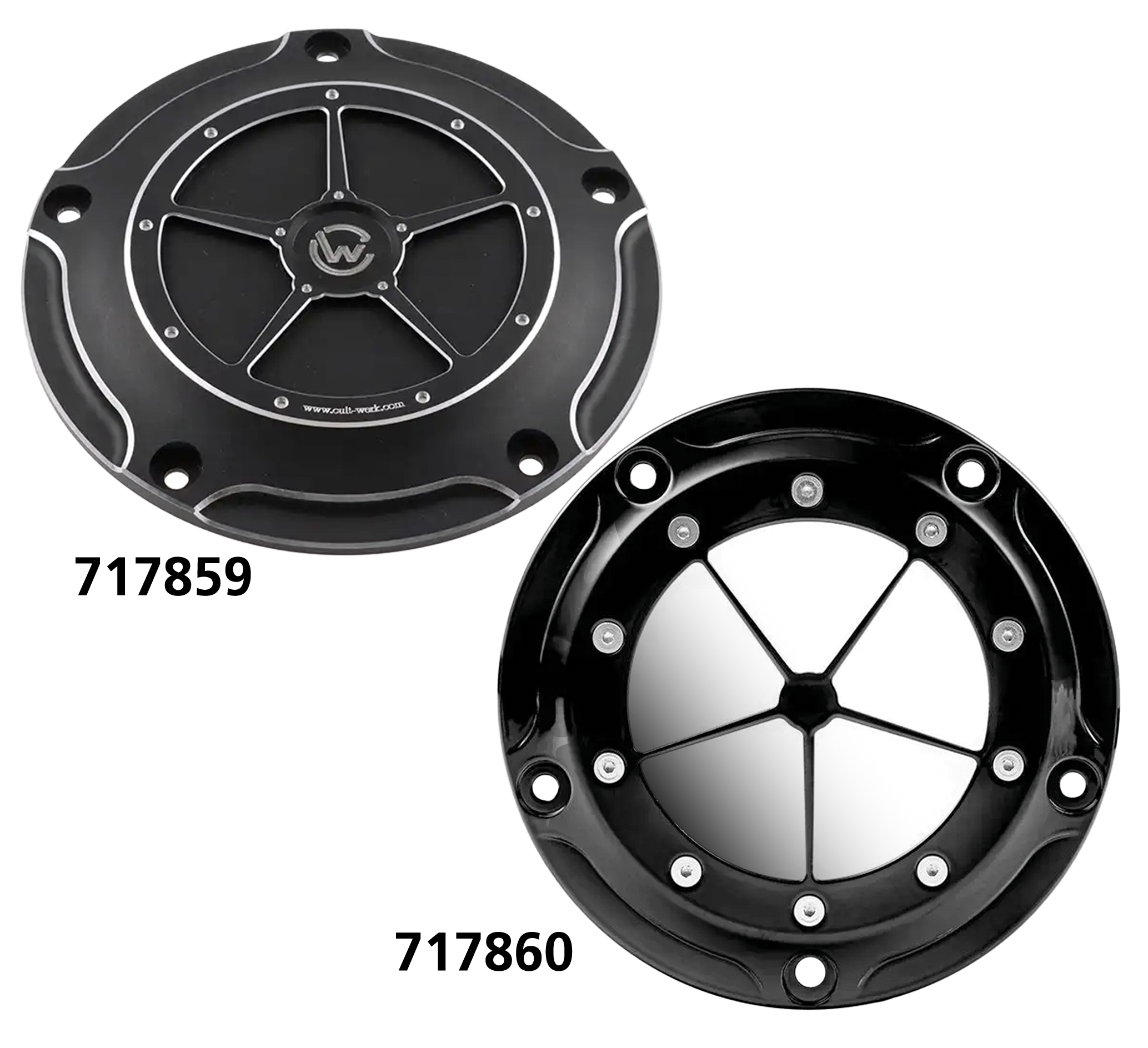 Cult-Werk Derby Covers for Milwaukee Eight – Primary & Clutch