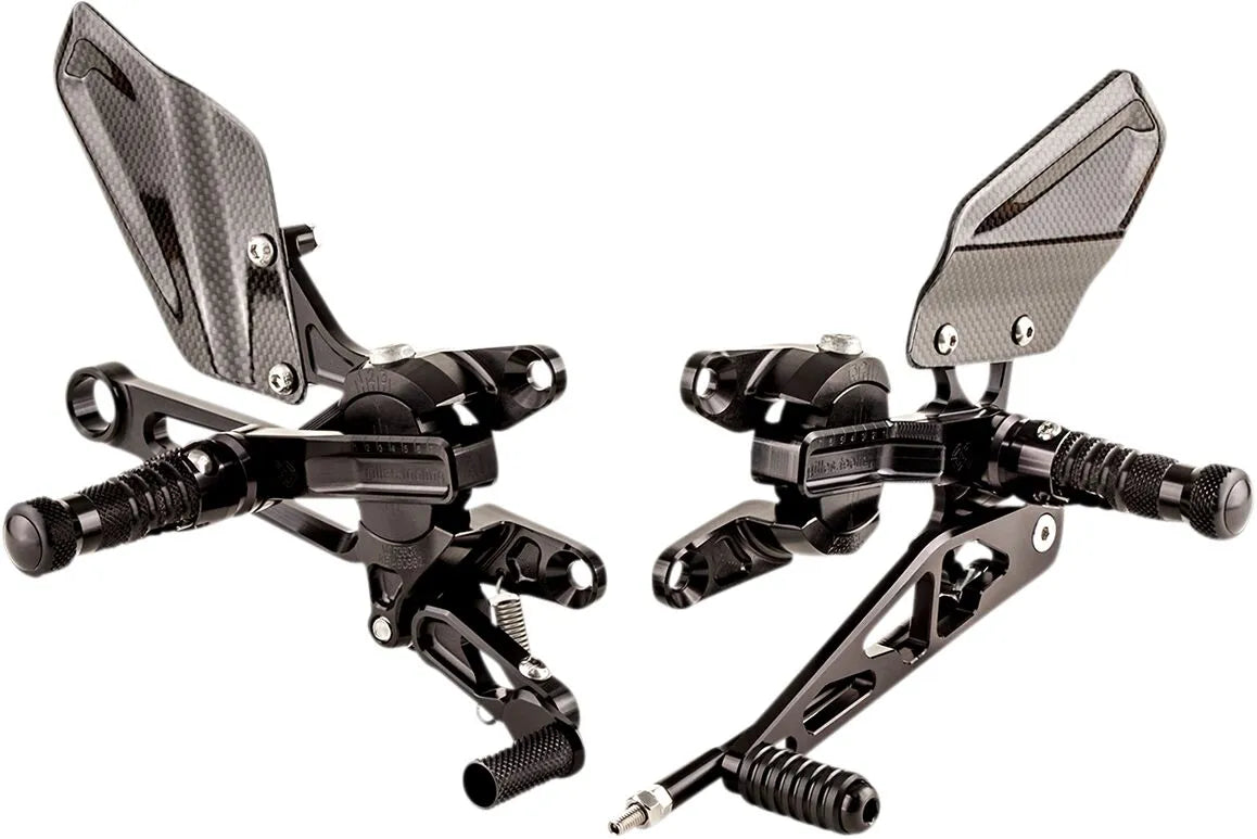 Gilles Tooling Adjustable Rearset - Black