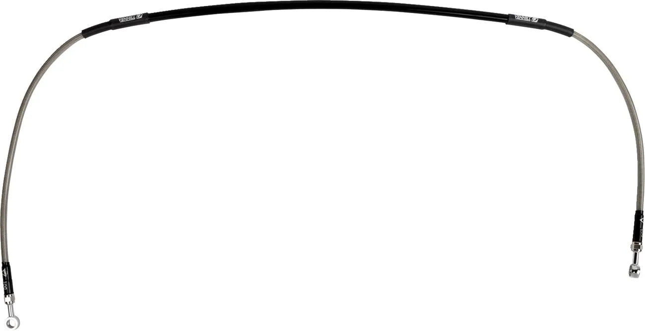 Moose Offroad Stainless Steel Braided Brake Line Front