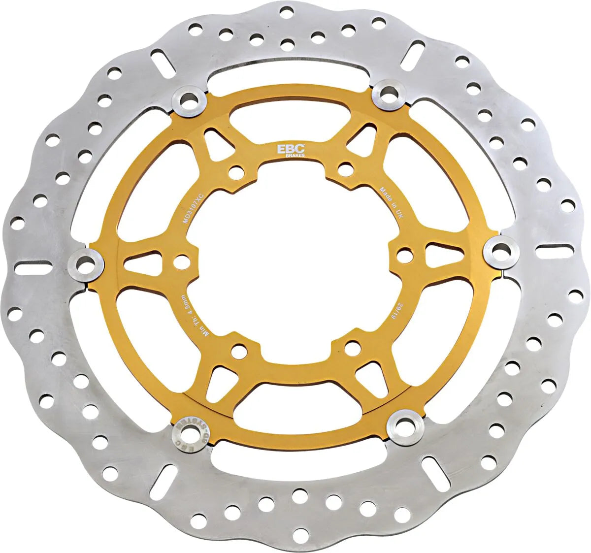 Ebc Pro-lite Xc Contour Bremseklodser Rotor - Foran