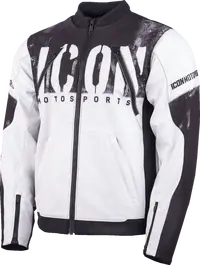 Icon Merc3 Anomaly Jacket - Black/White