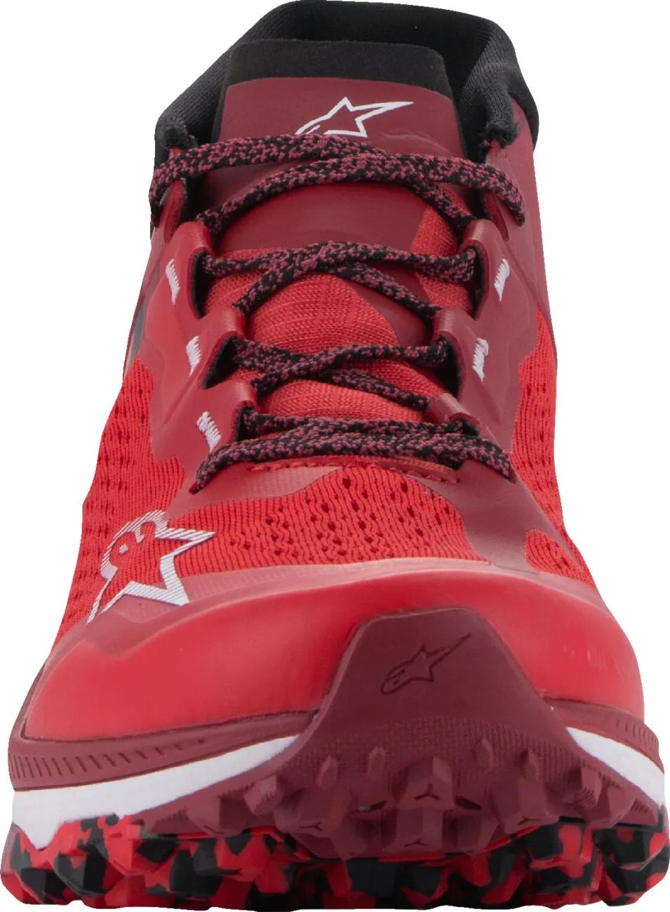 Alpinestars Meta XR V2 Shoes Brown Dark Red White