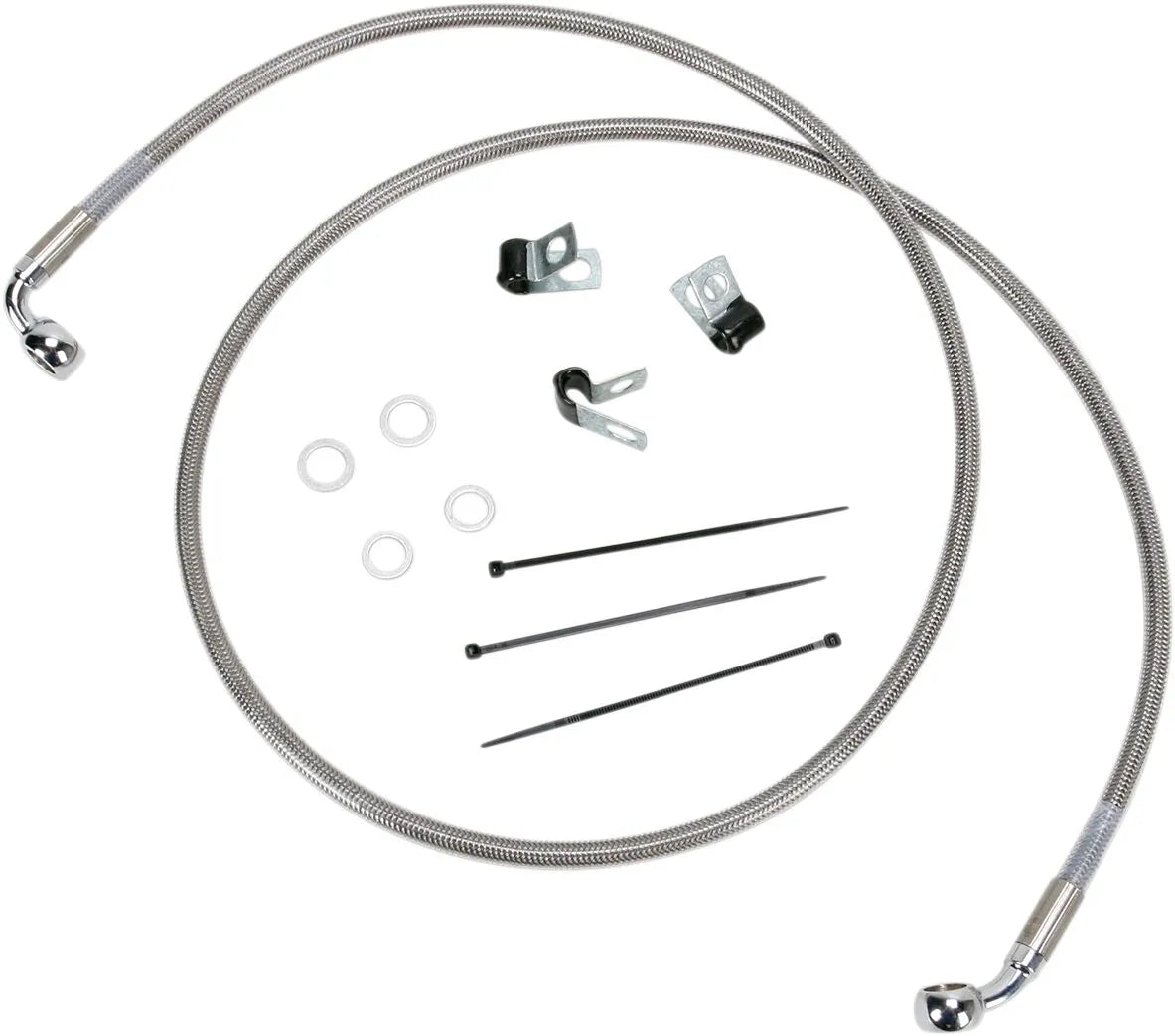 Drag Specialties Udvidet Bremse Slange Kit 50.25"