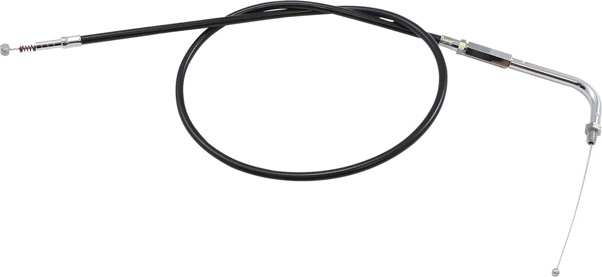 Drag Specialties Black Vinyl Idle Cable