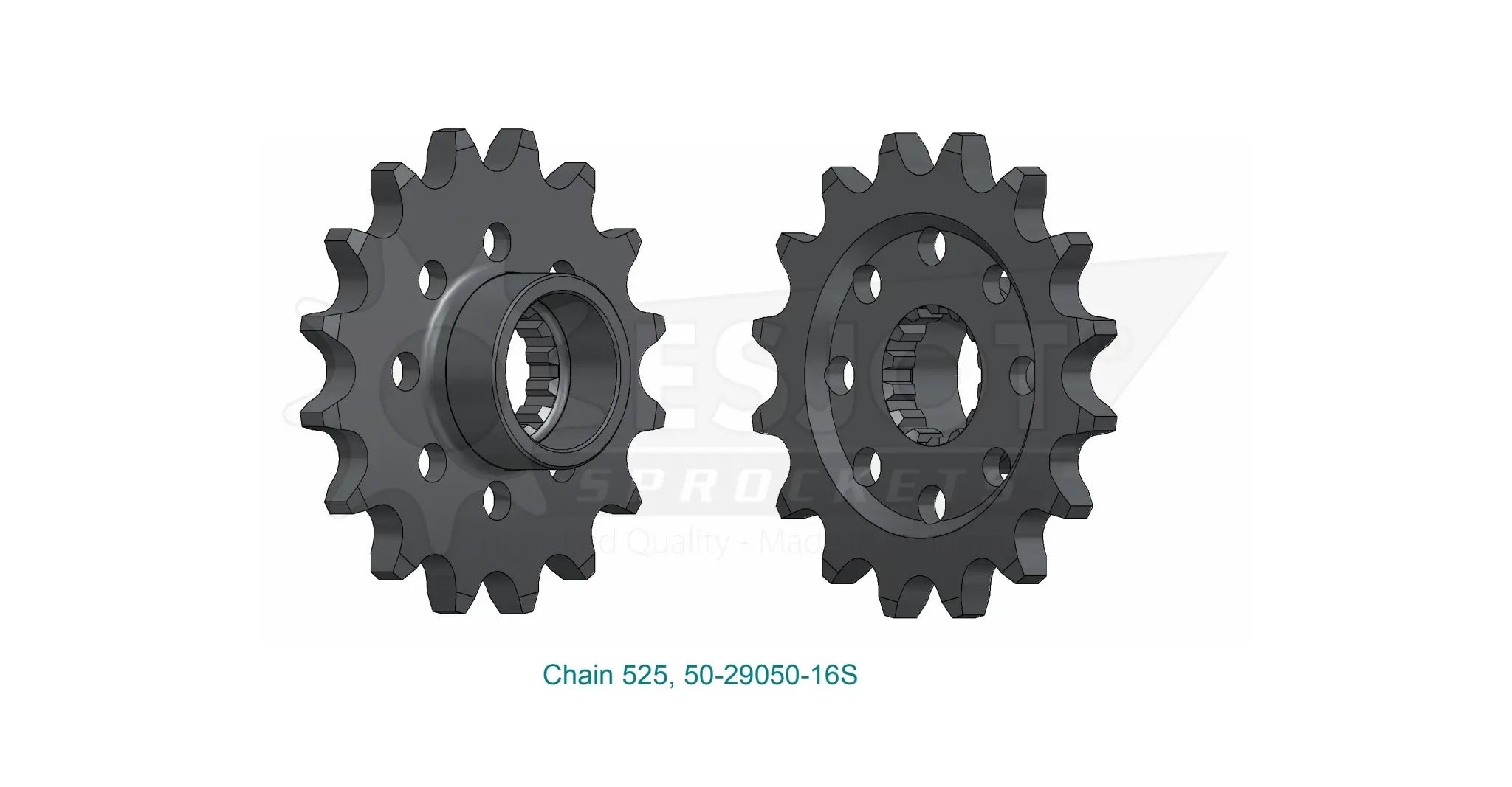 Esjot 525 Sport Sprocket Front - High-performance Steel