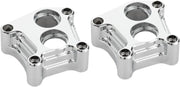 Arlen Ness 10 Gauge Lifter Block Covers - Chrome