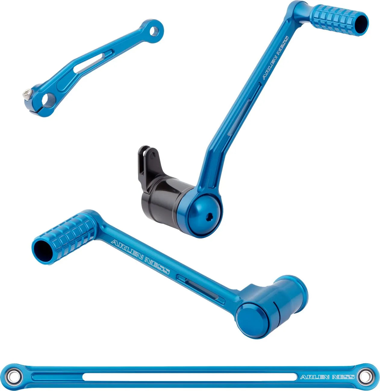 Arlen Ness Speedliner Foot Control Kit - Blue