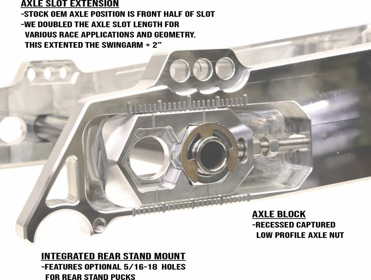 Alloy Art Aluminum Swing Arm For Custom Applications