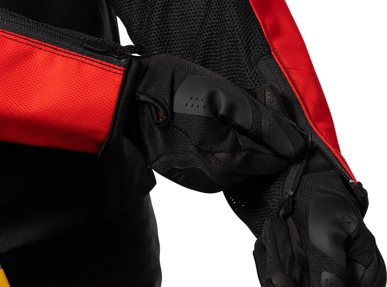 Icon Hooligan™ Jacket Foreet Sport Riding - Black/Red