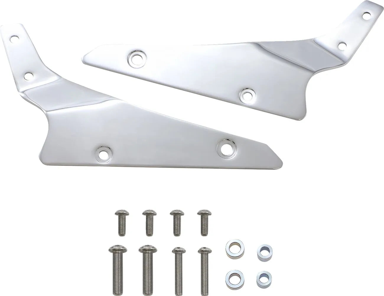 Cobra Round Sissy Bar Kit - Chrome Steel