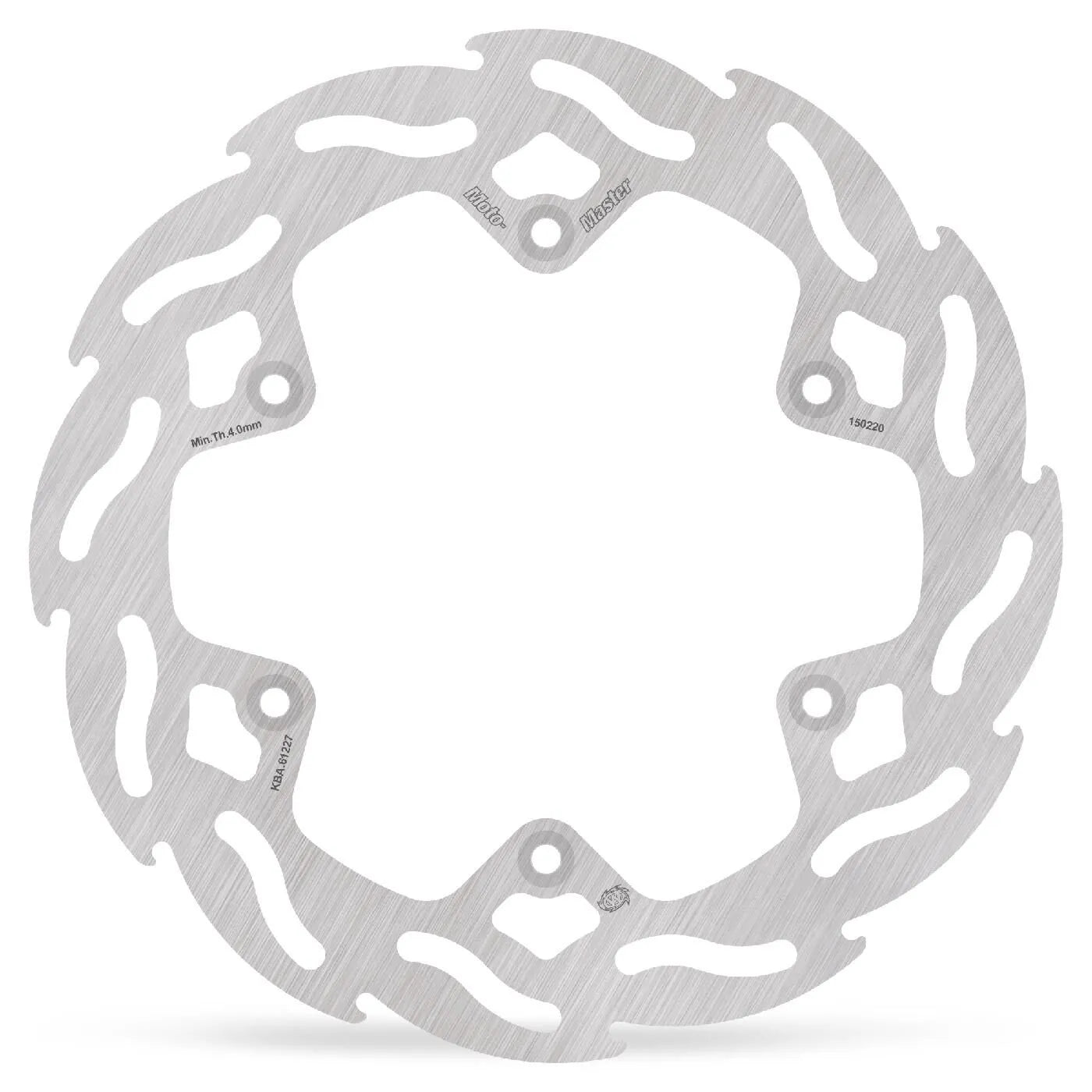 Moto-master Flame Series Fixed Brake Rotor - Rear