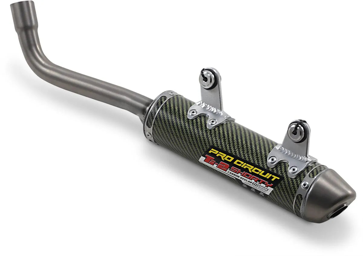 Pro Circuit Ti-2 Lyddæmper - Titanium & Carbon Fiber