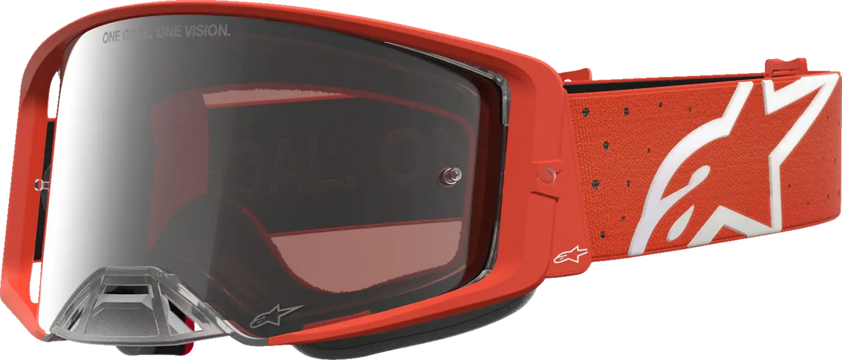 Alpinestars Supertech Vesta Goggle Orange Silver Mirror