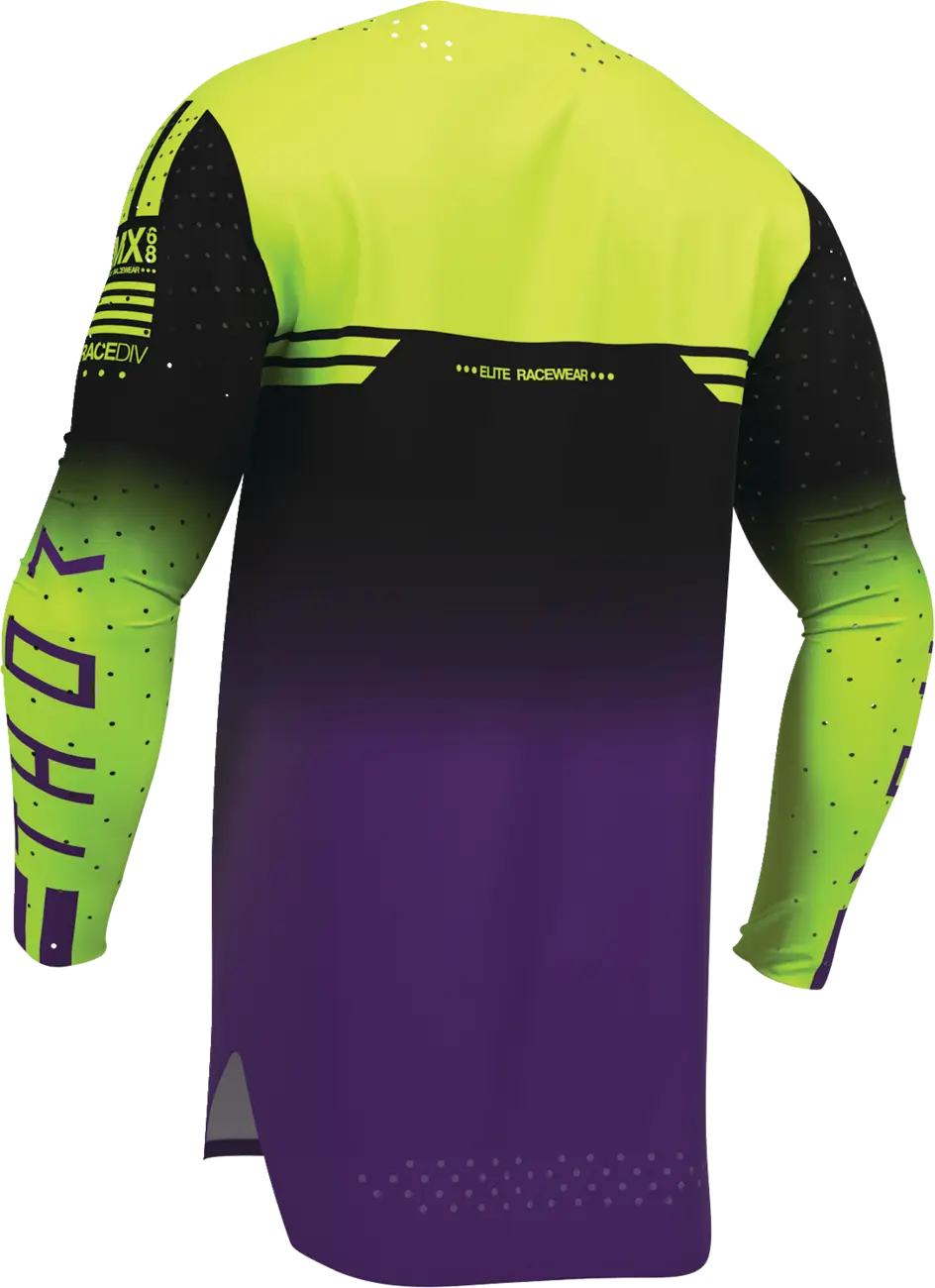 Thor Sportmode Geo Jersey Black/Purple