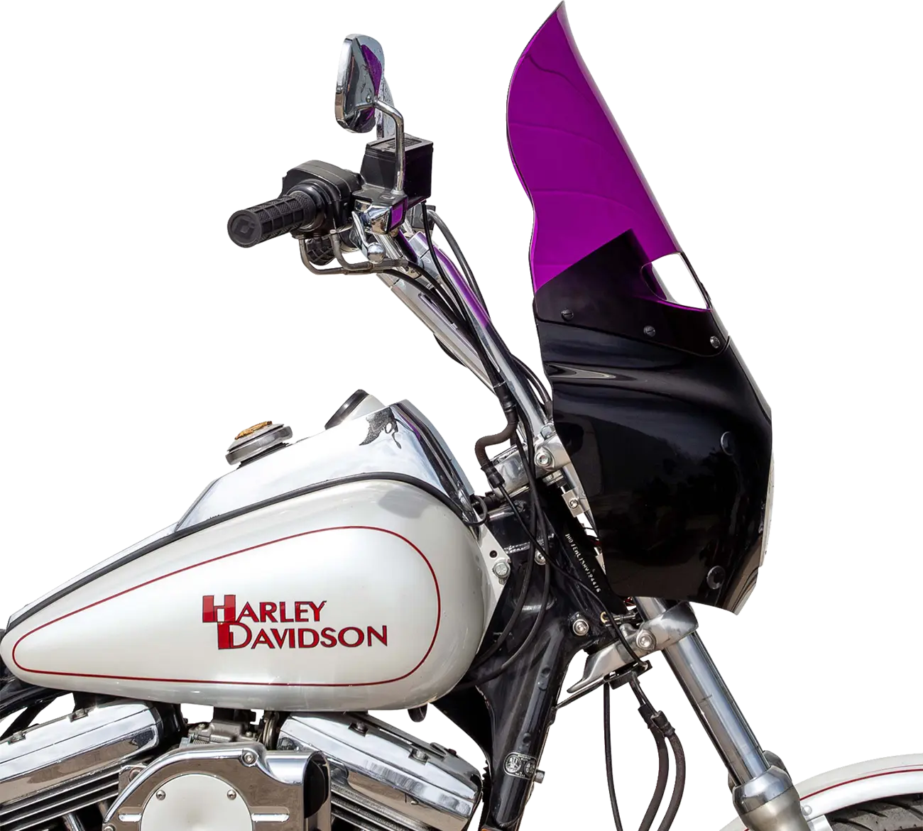 Klock Werks Kolor Flare Windshield for Road Warrior Fairing