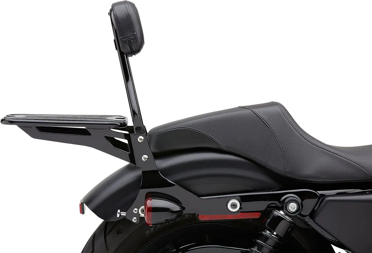 Cobra Detachable Backrest Kit - Black Steel