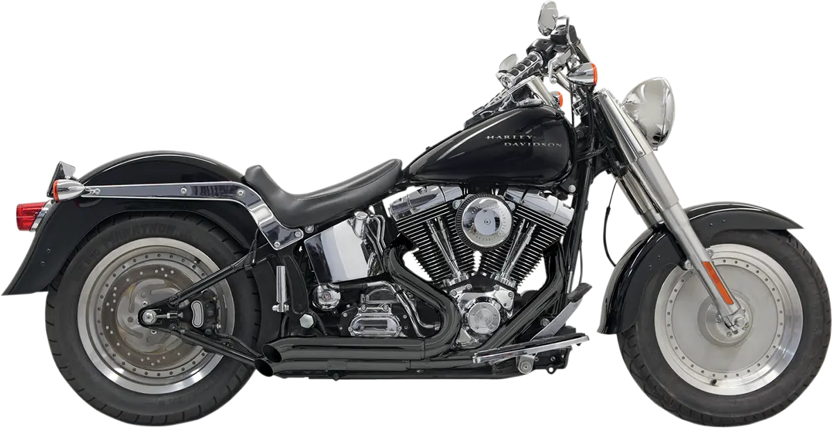 Bassani Xhaust Pro-street 2-into-2 Full System In Black