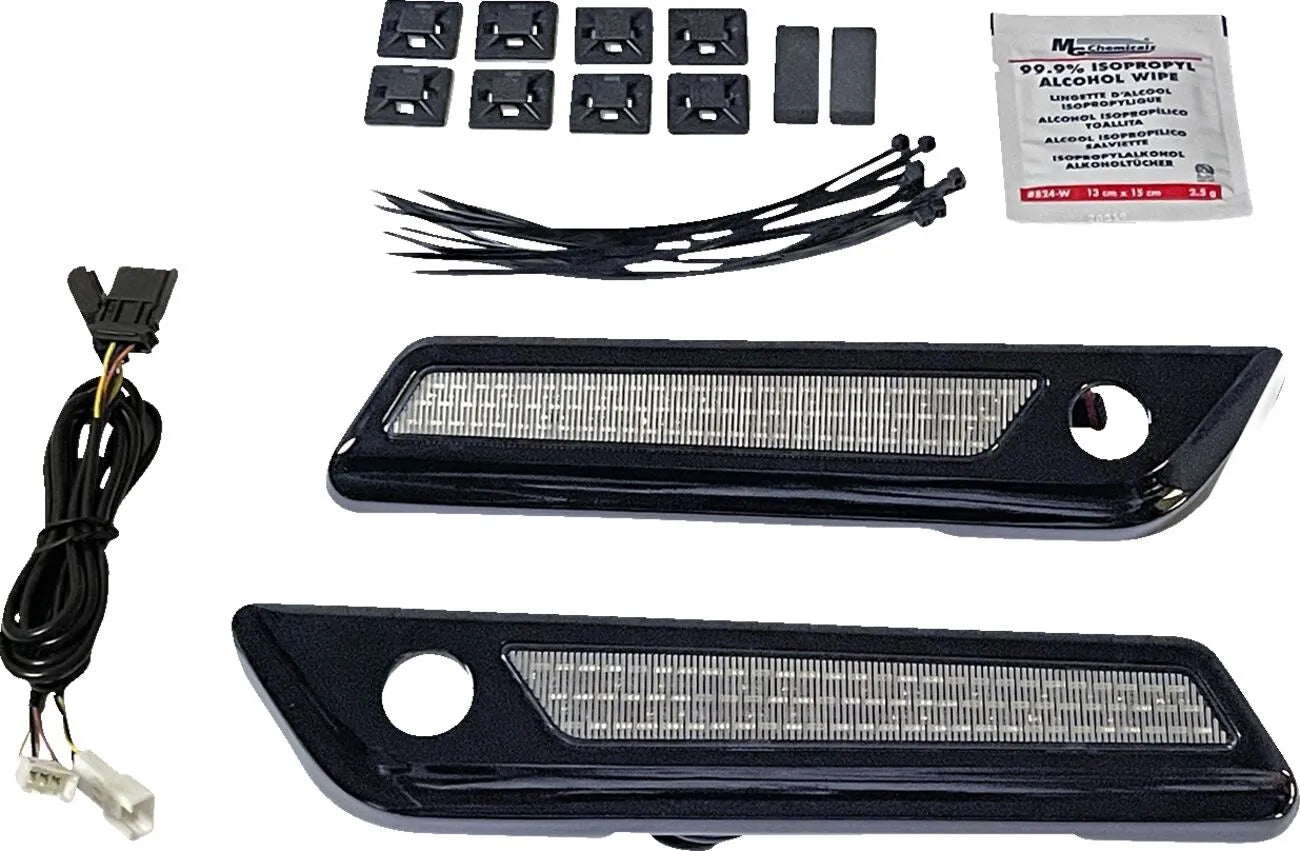 Custom Dynamics Saddlebag Led Latch Light