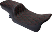 Drag Specialties Predator 2-up Seat - For Harley Davidson