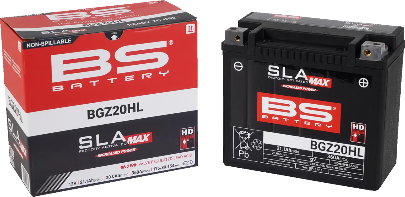 Bs Battery Sla Max 12v 20ah Agm Battery
